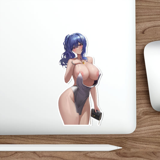 Azur Lane St Louis Sexy Cocktail Dress Ecchi Vinyl Decal Waterproof Sticker - Ecchi Vinyl Decal