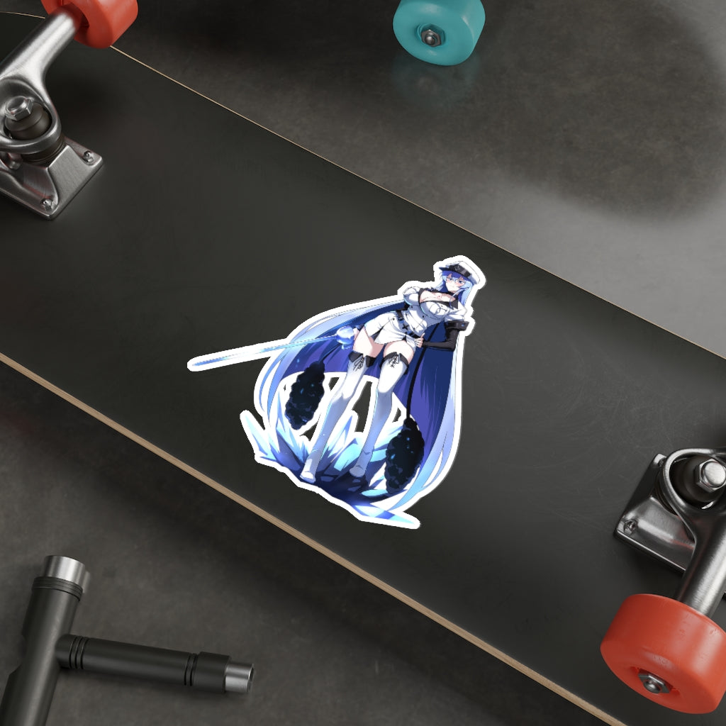 Akame Ga Kill General Esdeath Waterproof Sticker - Ecchi Vinyl Decal