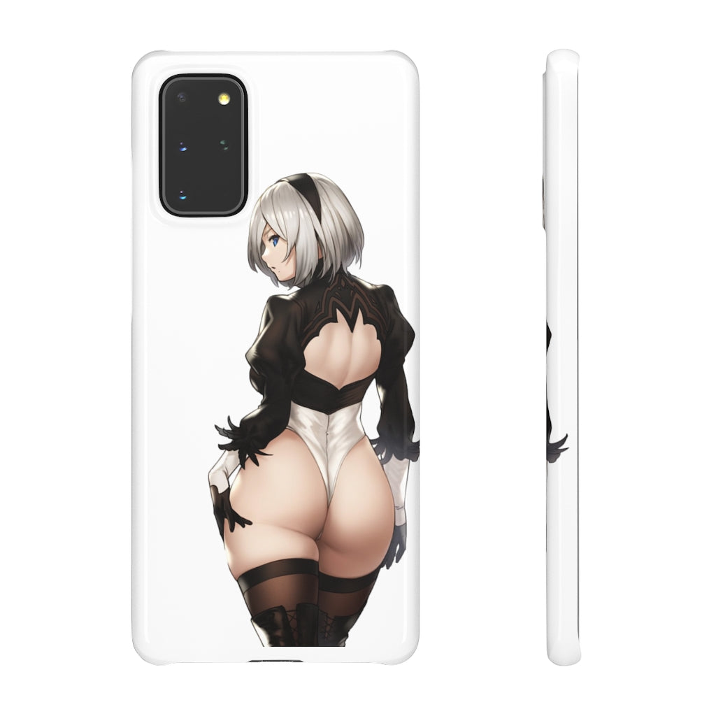 2B Anime Phone Case - Nier Automata Kawaii Aesthetic Snap Case