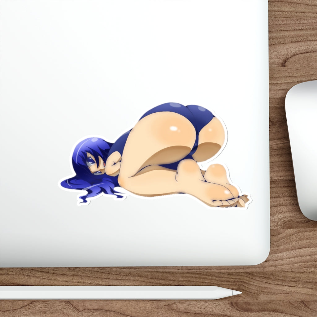 Sexy Butt Rika Furude Swimwear Higurashi When They Cry Waterproof Sticker - Ecchi Vinyl Decal