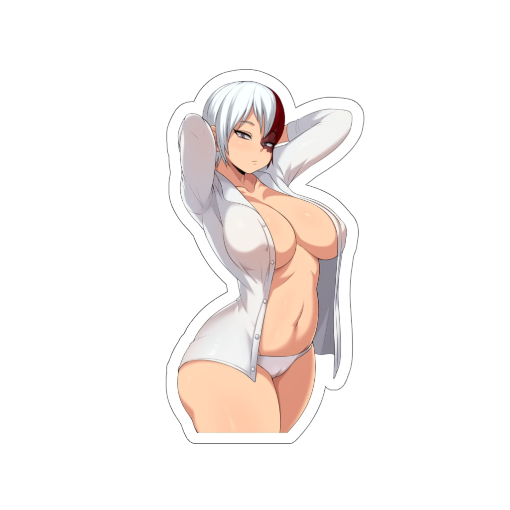 Todoroki Shoto Gender Swap My Hero Academia Waterproof Sticker - Ecchi Vinyl Decal