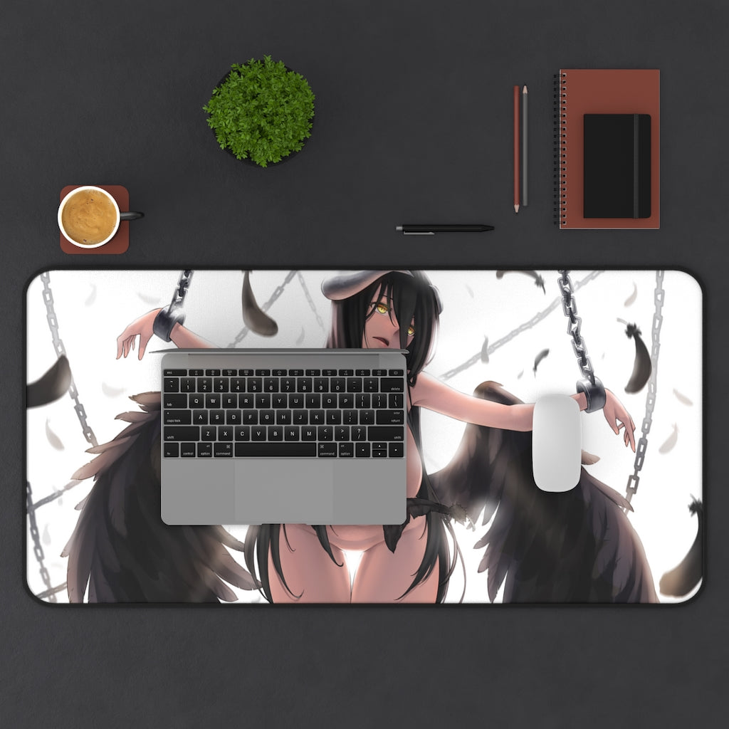 Overlord Sexy Mousepad - Nude Chained Albedo Anime Desk Mat - Ecchi Playmat