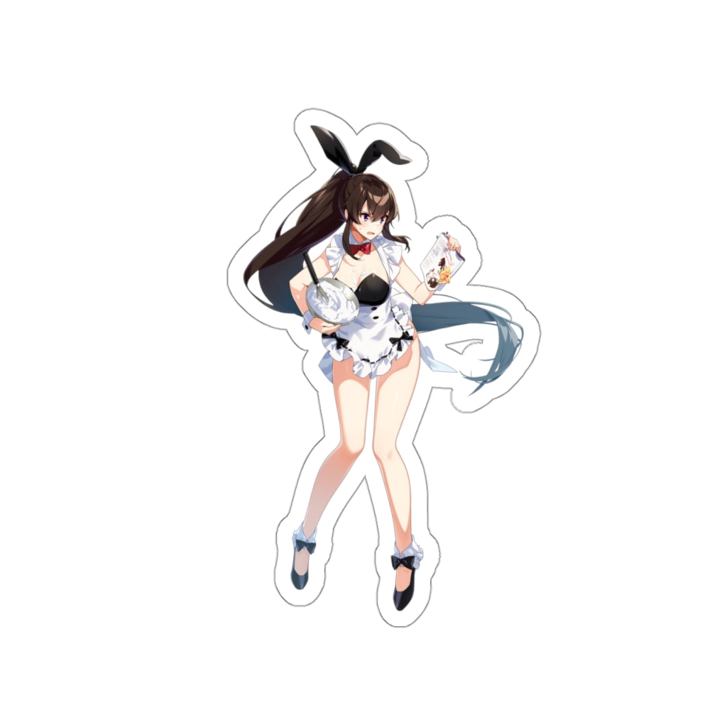 Counter Side Sexy Bunny Girl Maid Yoo Mina Waterproof Sticker - Ecchi Vinyl Decal