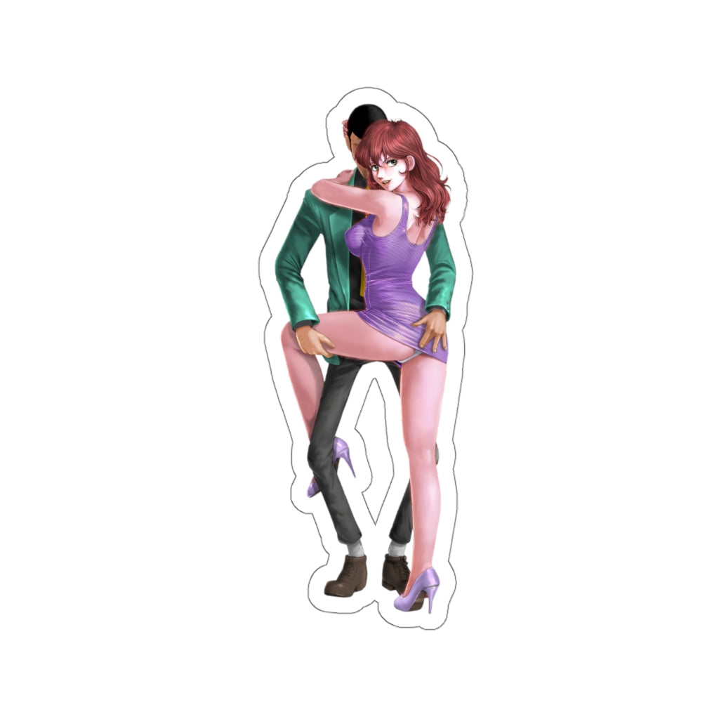 Sexy Fujiko Mine and Arsene Lupin the Third Waterproof Sticker - Ecchi Vinyl Decal