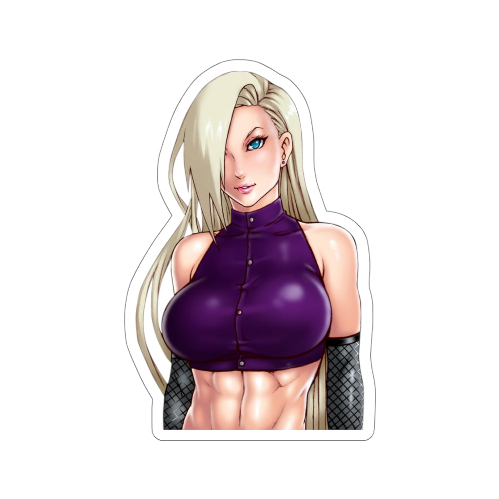 Sexy Yamanaka Ino Naruto Peeker Waterproof Sticker - Ecchi Vinyl Decal