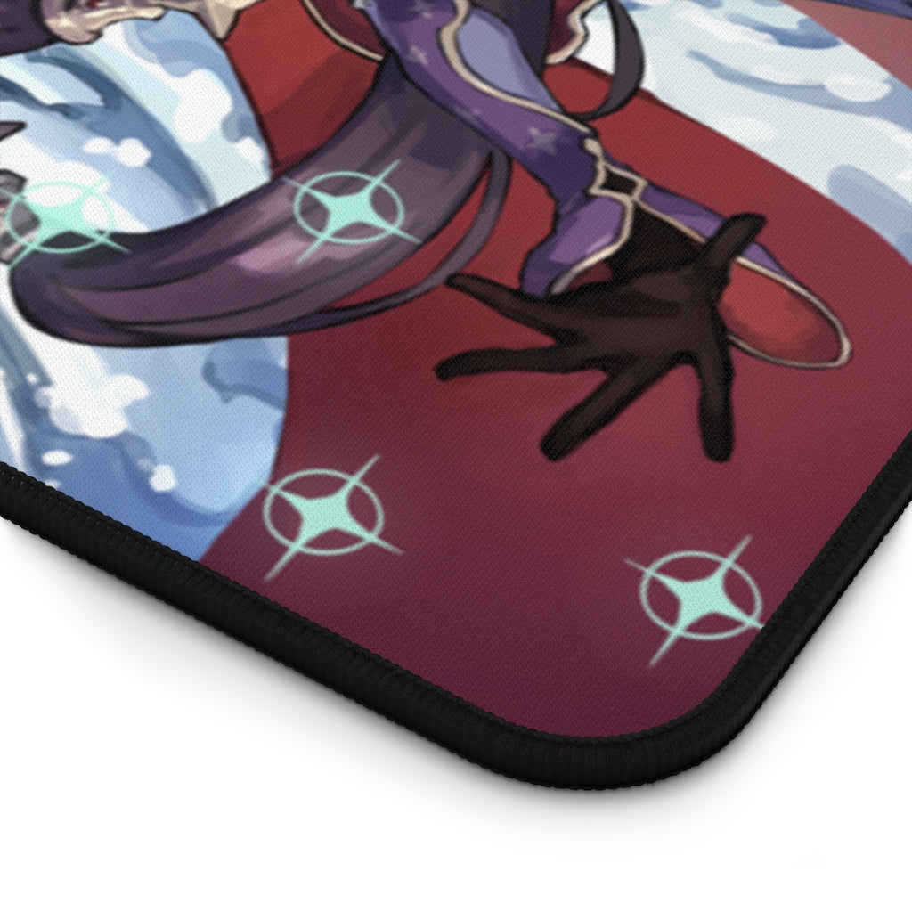 Mona Genshin Impact Water Spell Casting Mousepad - Gaming Playmat