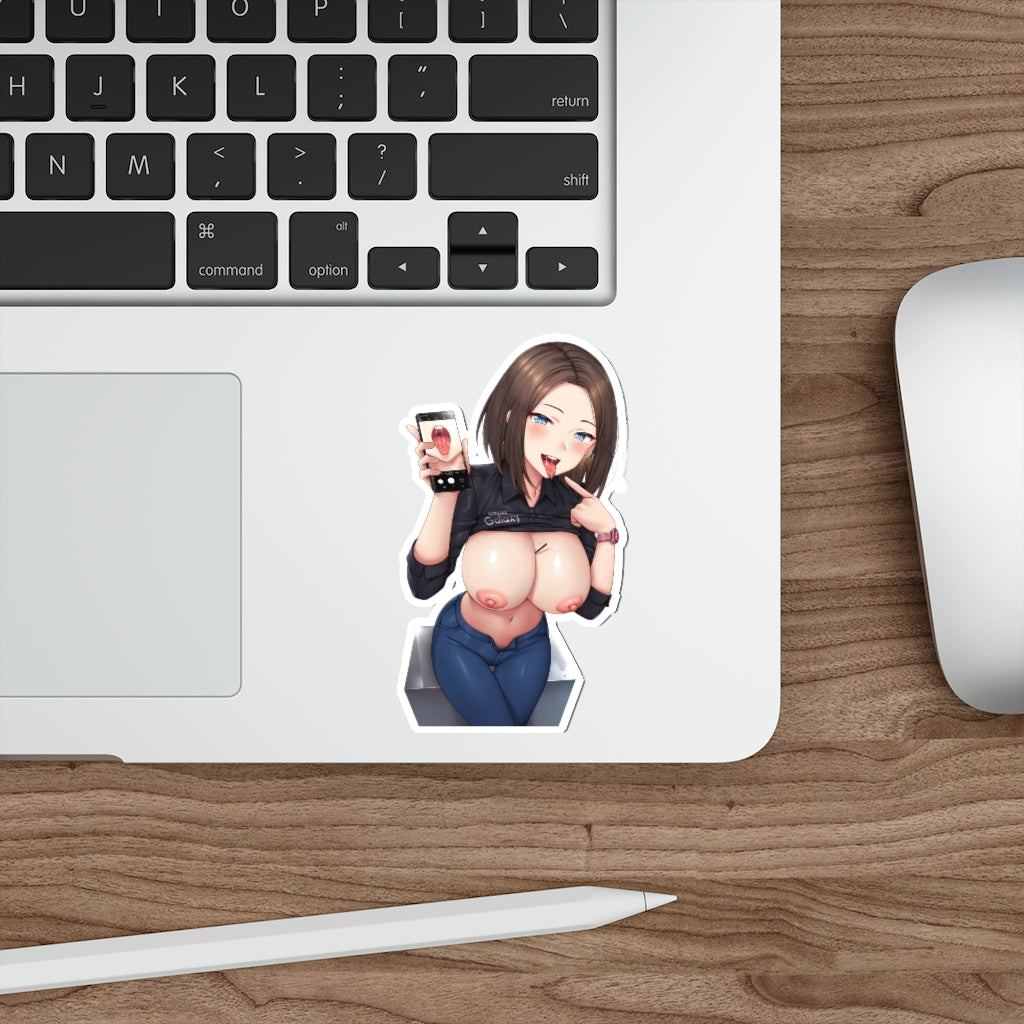 Sam Samsung Virtual Assistant Waterproof Sticker - Ecchi Vinyl Decal