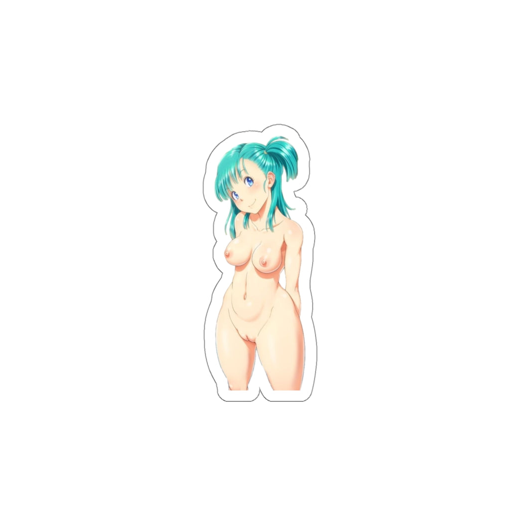 Dragon Ball Waterproof Sticker - Bulma Nude Ecchi Vinyl Anime Car Decal