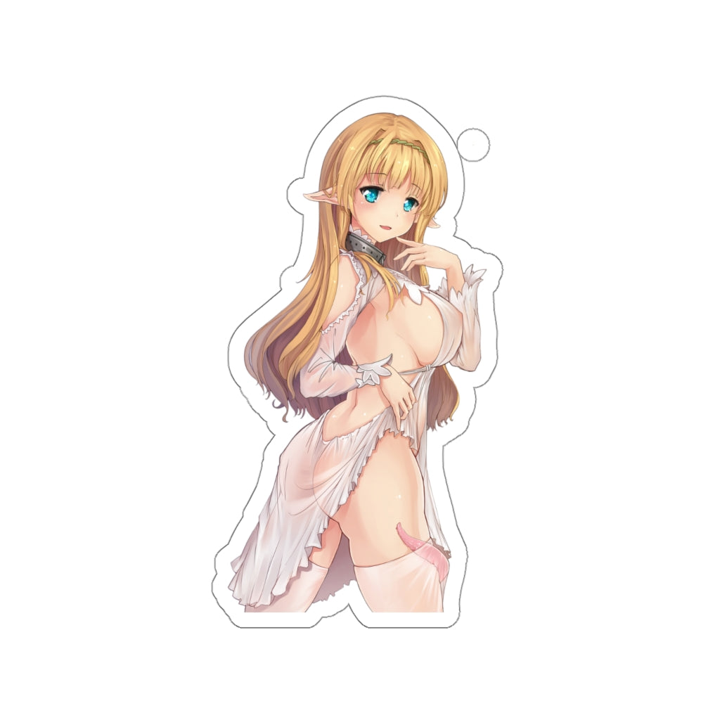 Sexy Shera L. Greenwood How Not to Summon a Demon Lord Waterproof Sticker - Ecchi Vinyl Decal