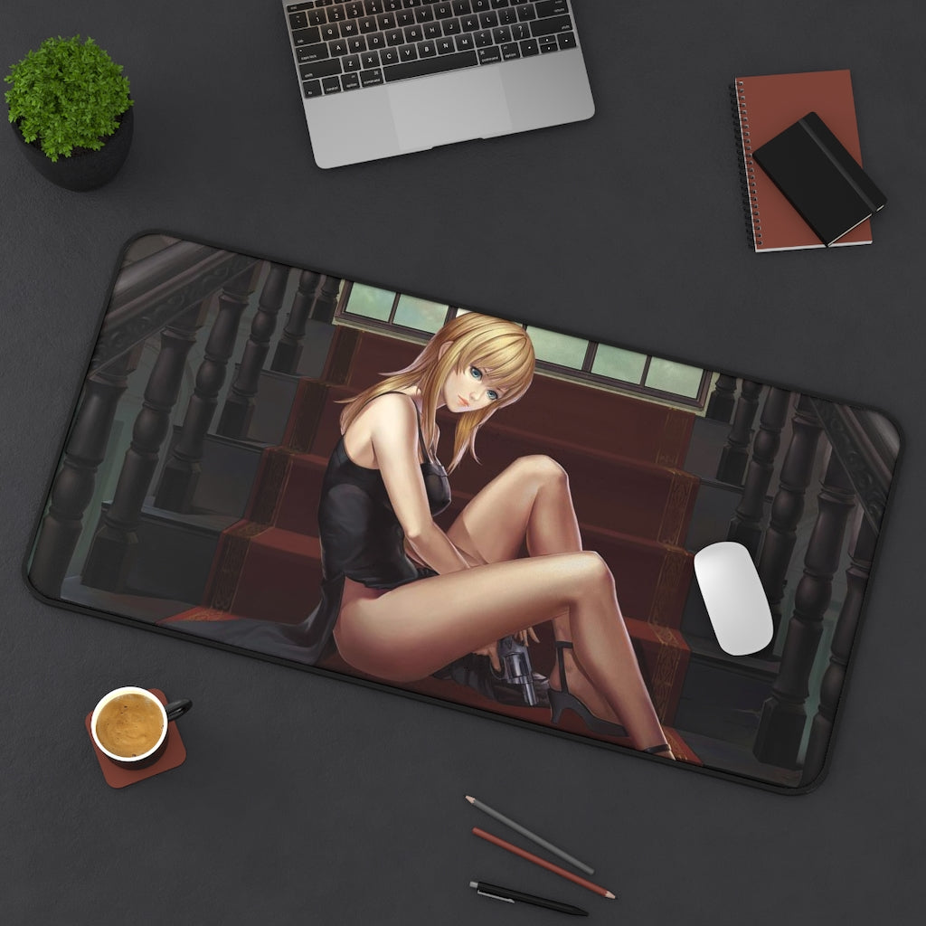 Parasite Eve Mousepad - Cute Large Desk Mat - Ecchi Mouse Pad - Gaming Playmat