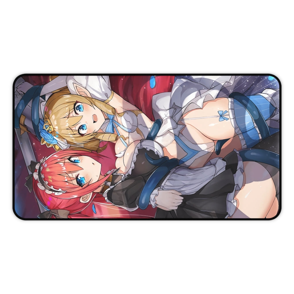 Airi and Ymir Queen's Blade Lewd Tentacle Mousepad - Gaming Playmat