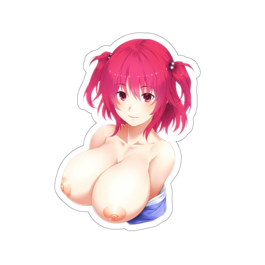 Touhou Koma Onozuka Topless Tits Waterproof Sticker - Ecchi Vinyl Decal