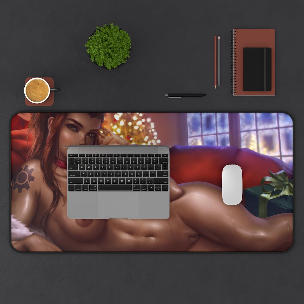 Brigitte Overwatch Nude Desk Mat - Non Slip Mousepad