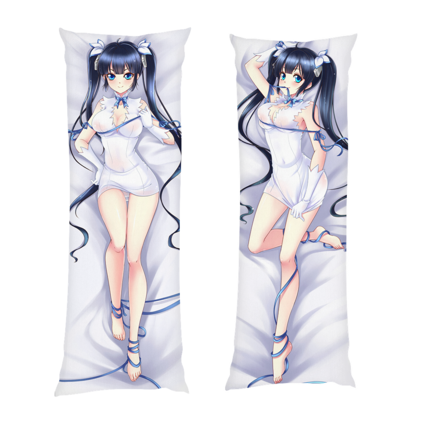 Hestia Body Pillow - DanMachi Dakimakura - Sexy Anime Waifu Body Pillow