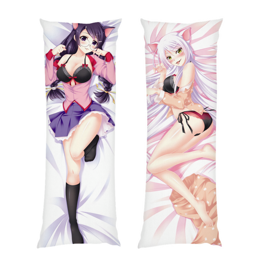 Oreiller de corps Monogatari - Hanekawa Dakimakura - Oreiller de corps Anime Bakemonogatari